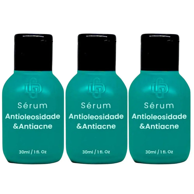 Kit C/3 Sérum Facial Anti-Oleosidade e Antiacne Di Grezzo | Pele equilibrada e saudável todos os dias! ✨🧴