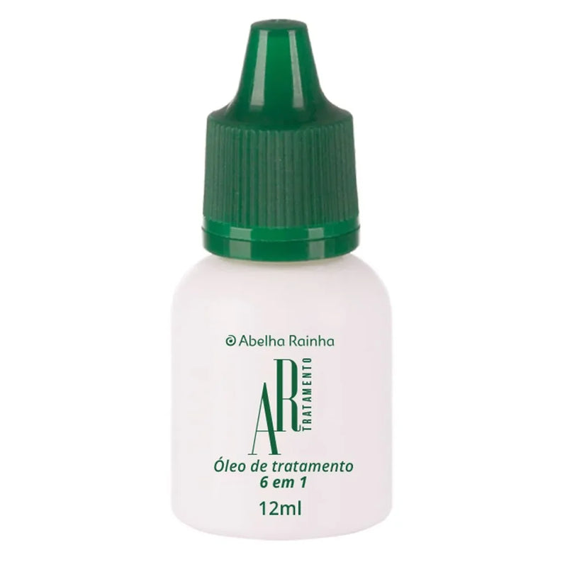 Óleo de Tratamento 6 em 1 para Unhas e Cutículas – Abelha Rainha (12ml) 💅✨
