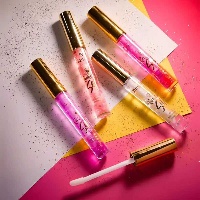 Kit com 4 Gloss labial Hidratantes Mia Make | Brilho e Hidratação em Cada Aplicação 💄✨